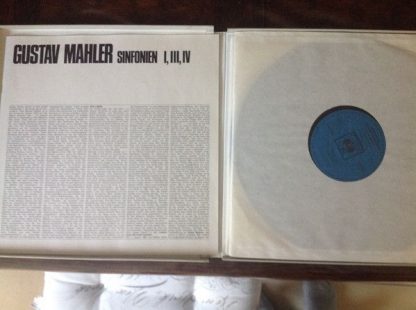 CBS 77403 - Leonard Bernstein Dirigiert Mahler Sinfonien I,III,I - Image 2