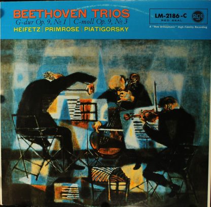 RCA Victor Red Seal LM-2186 - Beethoven Trios: In G, Op. 9, No.