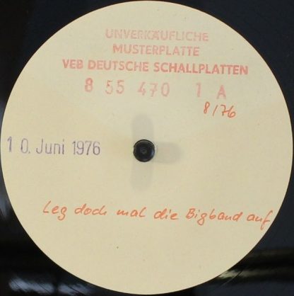 Amiga 8 55 470 - ...Leg' Doch Mal Die Big Band Auf - Image 3