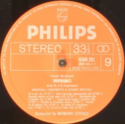 Philips 6799 006 - Madrigali Libri 8-9-10 - Image 14