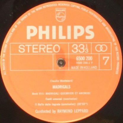 Philips 6799 006 - Madrigali Libri 8-9-10 - Image 8