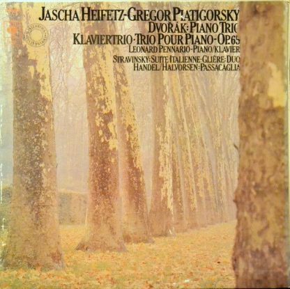 Columbia Masterworks 76421 - Piano Trio, Op. 65 / Suite Italienn