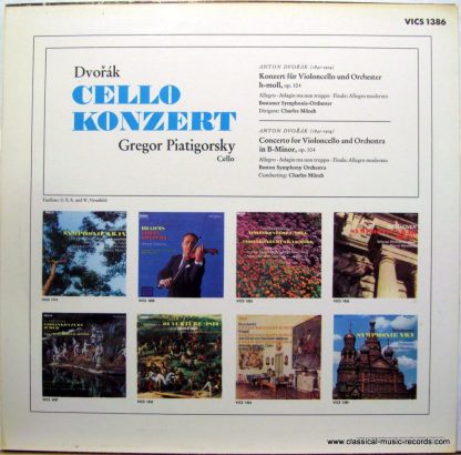 RCA VICS 1386 - Cello Concerto - Image 2