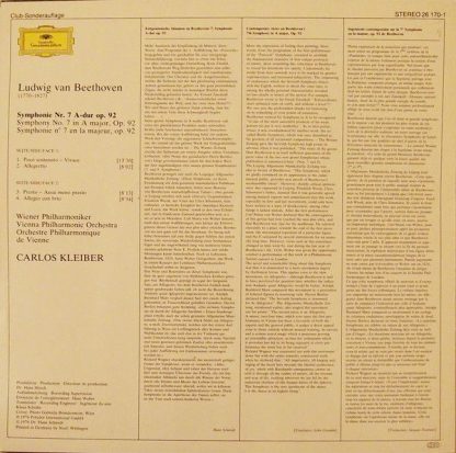 Deutsche Grammophon 26 170-1 - Symphonie Nr. 7 - Image 2