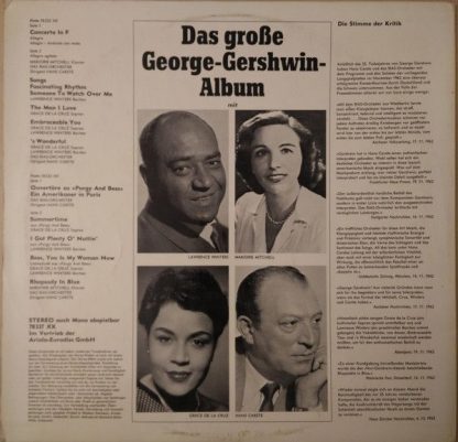 Eurodisc 78 337 XK - Das Große George-Gershwin-Album (Mit Lawren - Image 4