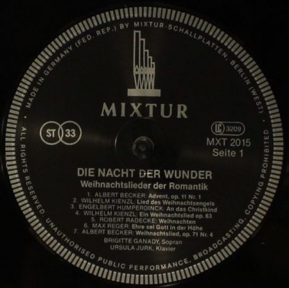 Mixtur MXT 2015 - Die Nacht Der Wunder - Weihnachtslieder Der Ro - Image 4