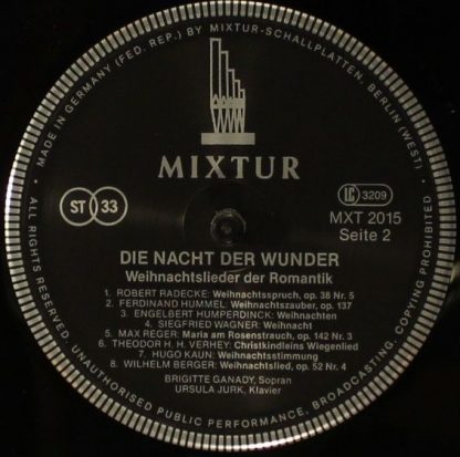 Mixtur MXT 2015 - Die Nacht Der Wunder - Weihnachtslieder Der Ro - Image 3
