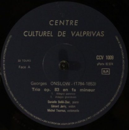Centre Culturel De Valprivas CCV 1009 - Trio - Image 3