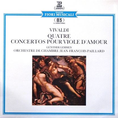 Erato EFM 8083 - Quatre Concertos Pour Viole D'Amour