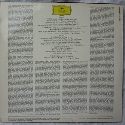 Deutsche Grammophon 139 304 SLPM - Werke Für Harfe Und Orchester - Image 2