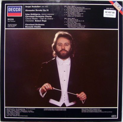 London Records 410 164-1 LH - Alexander Nevsky, Op.78 - Image 4