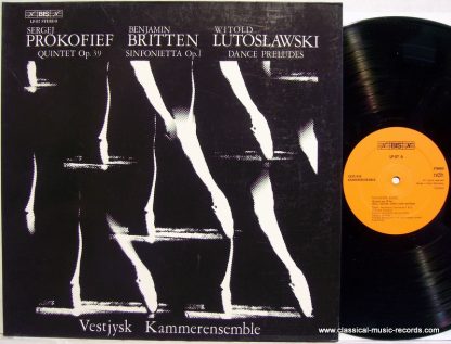 BIS LP-87 - Quintet Op. 39 / Sinfonietta Op. 1 / Dance Preludes