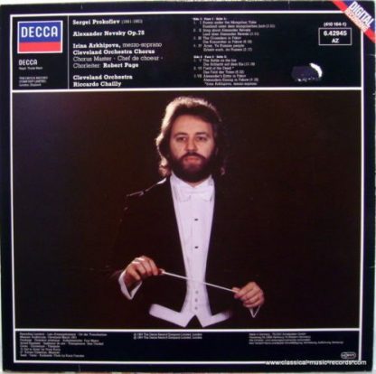 London Records 410 164-1 LH - Alexander Nevsky, Op.78 - Image 3