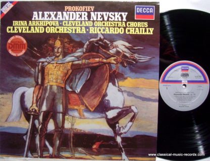 London Records 410 164-1 LH - Alexander Nevsky, Op.78 - Image 2