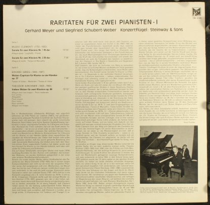 FSM FSM 53 010 - Clementi • Grieg • Kirchner - Image 2