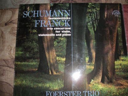 Supraphon 1 11 1094 - Schumann: Fantasiestücke / Franck: Trio Co