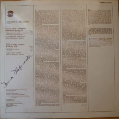 Mars (8) 30 78 07 Y - Grande Sonate Für Violoncello Und Klavier - Image 2