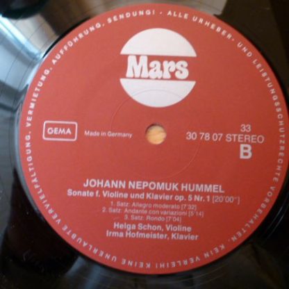 Mars (8) 30 78 07 Y - Grande Sonate Für Violoncello Und Klavier - Image 4