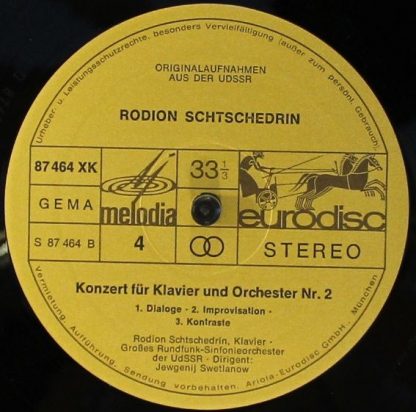 Eurodisc 78464-7 - Zeitgenössische Russische Komponisten - Image 6