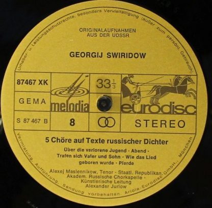 Eurodisc 78464-7 - Zeitgenössische Russische Komponisten - Image 10