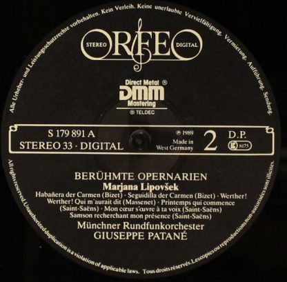 Orfeo (2) S 179 891 A - Berühmte Opernarien - Image 4