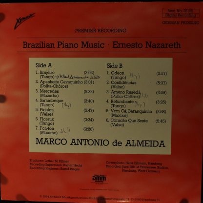 Xymax 29 199 - Brazilian Piano Music - Image 2
