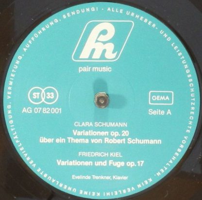 Pair Music AG 0782001 - Variationen Op. 20 Über Ein Thema Von Ro - Image 3