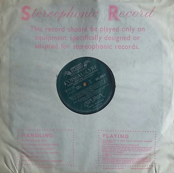 L'Oiseau-Lyre SOL 60013 - Concerto For Harp And Lute In B Flat, - Image 5