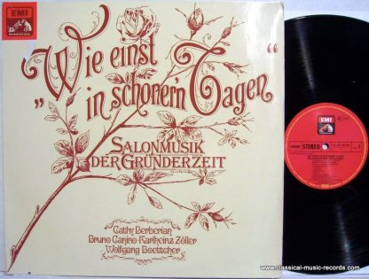 EMI 1C 187-30 681/82 - Wie Einst In Schöner'n Tagen • Salonmusik