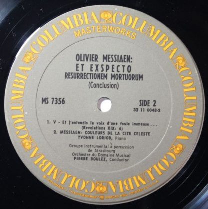 Columbia Masterworks MS 7356 - Et Exspecto Resurrectionem Mortuo - Image 4