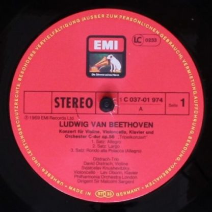 Die Stimme Seines Herrn 1C 037-01 974 - Beethoven • Tripelkonzer - Image 3