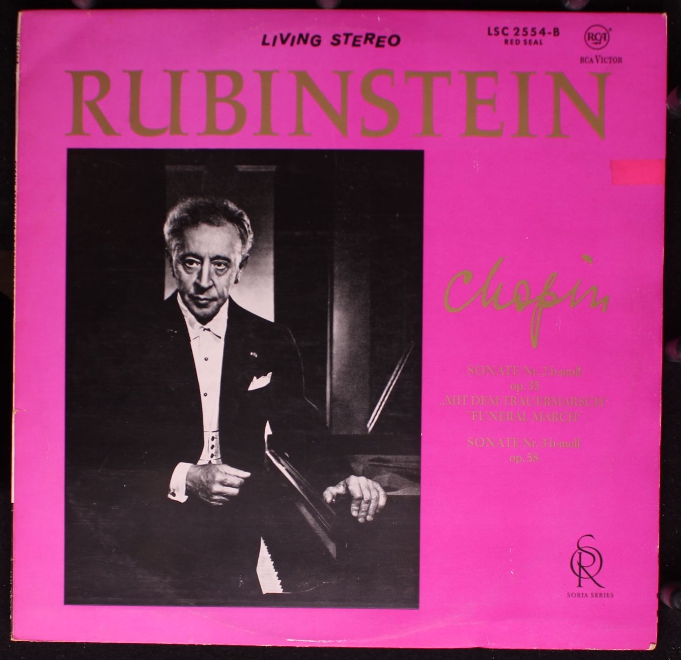 RCA Red Seal LSC-2554-B - Sonate Nr. 2 B-Moll Op. 35 "Mit Dem Tr