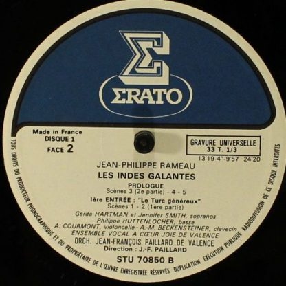 Erato STU 70850/53 - Les Indes Galantes - Image 8