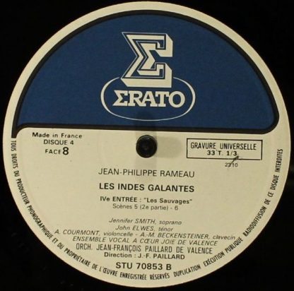 Erato STU 70850/53 - Les Indes Galantes - Image 10