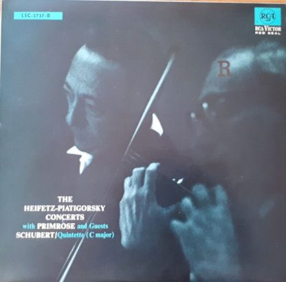 RCA Victor Red Seal LSC-2737-B - The Heifetz-Piatigorsky Concert