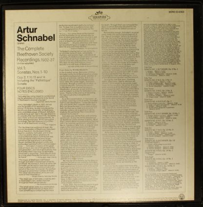 Seraphim ID-6063 - The Complete Beethoven Society Recordings, 19 - Image 2