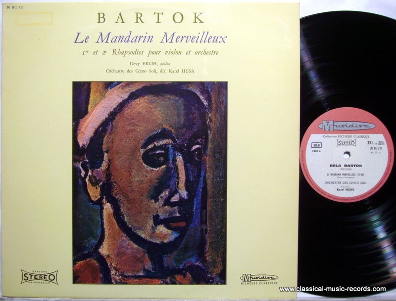 Musidisc 30 RC 711 - Le Mandarin Merveilleux - 1e Et 2e Rhapsodi