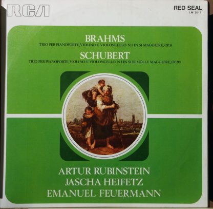 RCA Red Seal LM 20151 - Brahms: Trio per Pianoforte, Violino e V