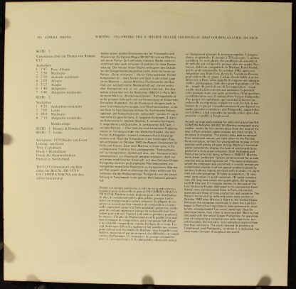 Da Camera Magna SM 93719 - Cellowerke 2 - Image 2