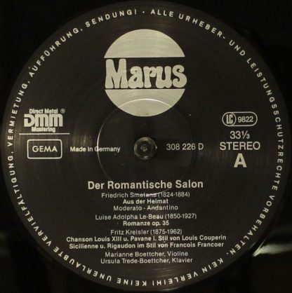 EMI Electrola 308 226 - Der Romantische Salon - Image 3