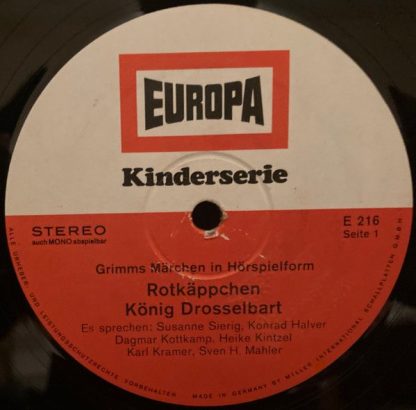 Europa E 216 - Rotkäppchen / König Drosselbart - Image 3