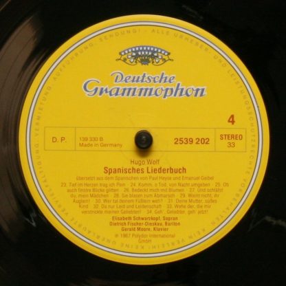 Deutsche Grammophon 2726 071 - Spanisches Liederbuch - Image 7