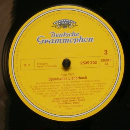 Deutsche Grammophon 2726 071 - Spanisches Liederbuch - Image 8