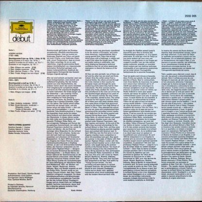 Deutsche Grammophon 2555 005 - Streichquartett G-dur Op. 76 Nr.1 - Image 4
