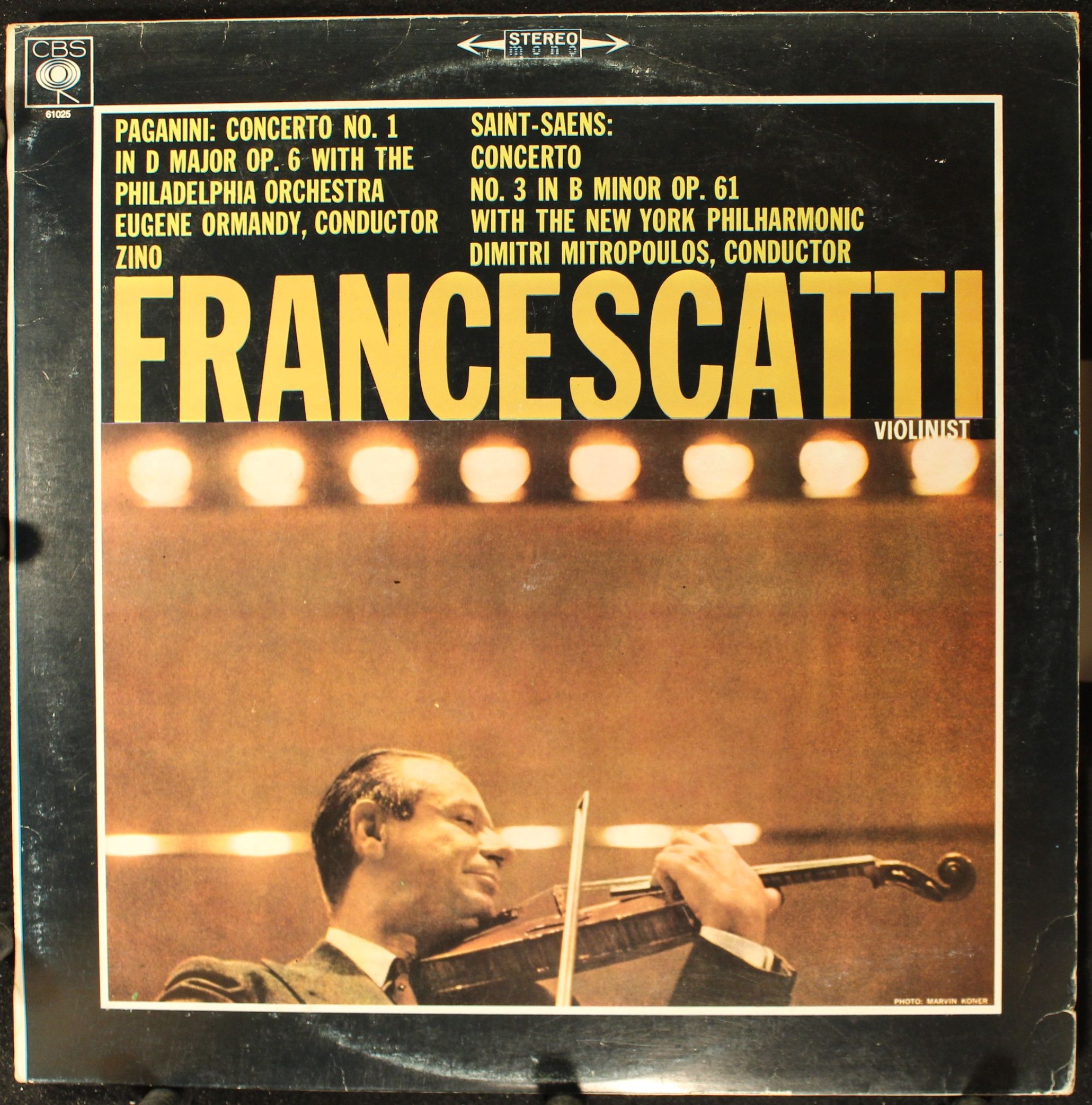 CBS S 72151 - Concerto Per Violino No. 1 In Re Maggiore Op. 6 /