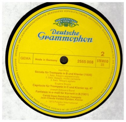 Deutsche Grammophon 2555 008 - Kompositionen Für Trompete - Image 4