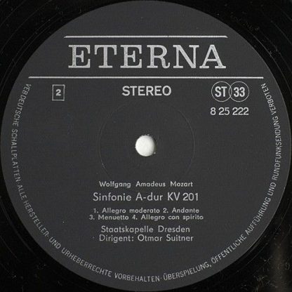 Eterna 8 25 222 - Eine Kleine Nachtmusik G-Dur KV 525 / Serenata - Image 4