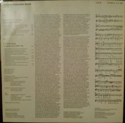 Eterna 8 27 640 - Kantate BWV 79 - Kantate BWV 80 - Image 2