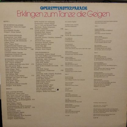Amiga 8 45 104 - Erklingen Zum Tanze Die Geigen (Operettenstarpa - Image 2