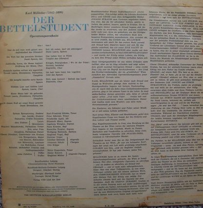 Amiga 8 45 066 - Der Bettelstudent (Querschnitt) - Image 2